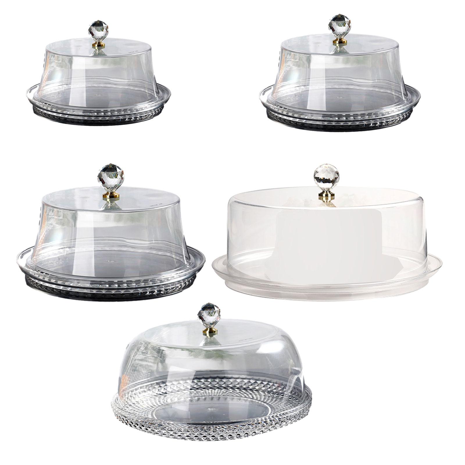 Cake Stand with Dome Clear Dec - Plastic Dome Clear ulasan dan harga