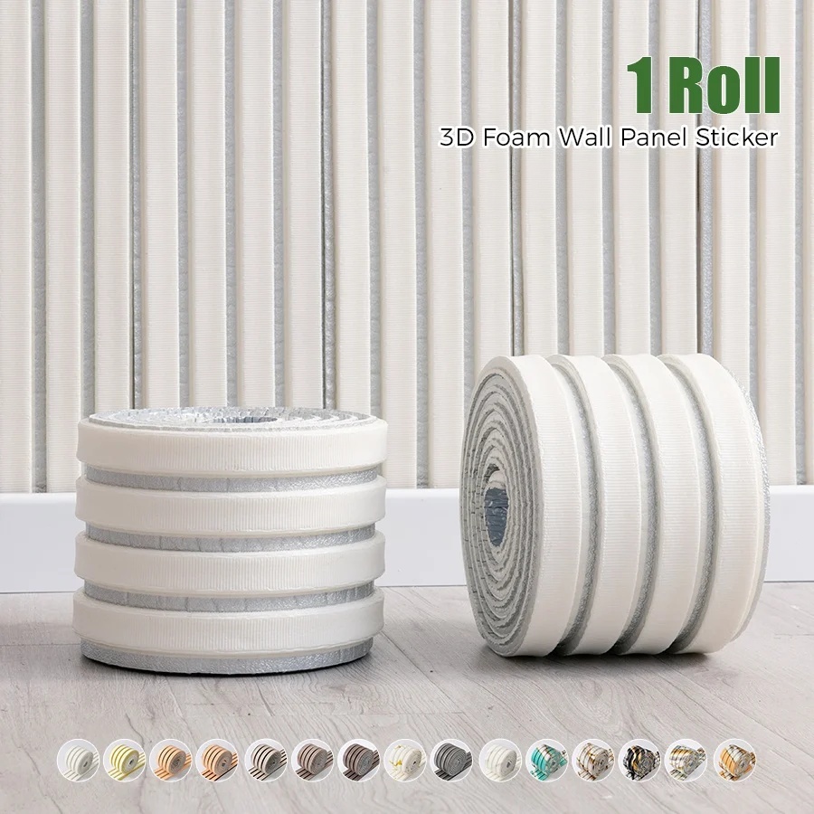 1Roll Foam Wall Sticker, 3D Wa - Cutting Board Foam ulasan dan harga