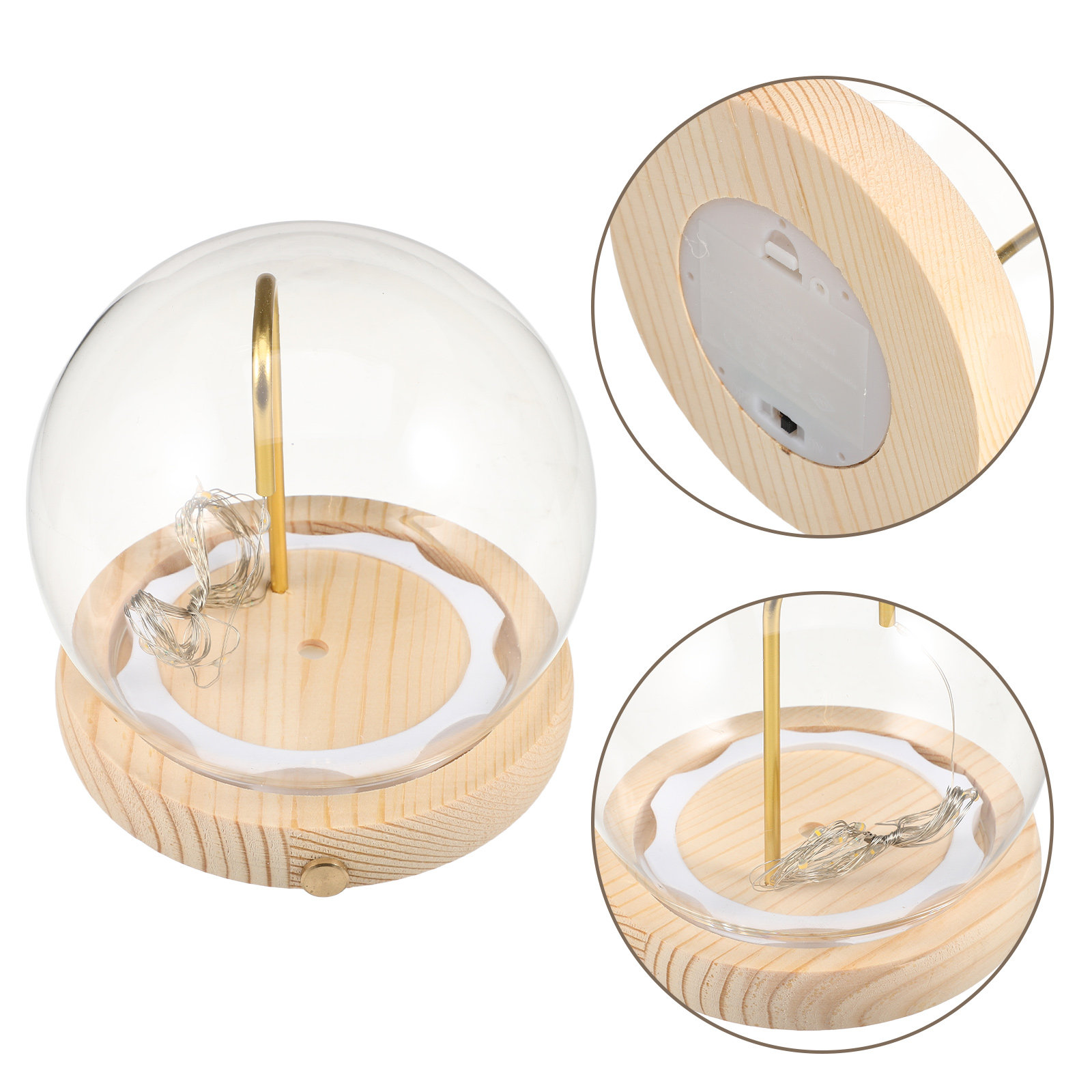 Glass Display Dome Clear Cloch - Plastic Dome Clear ulasan dan harga