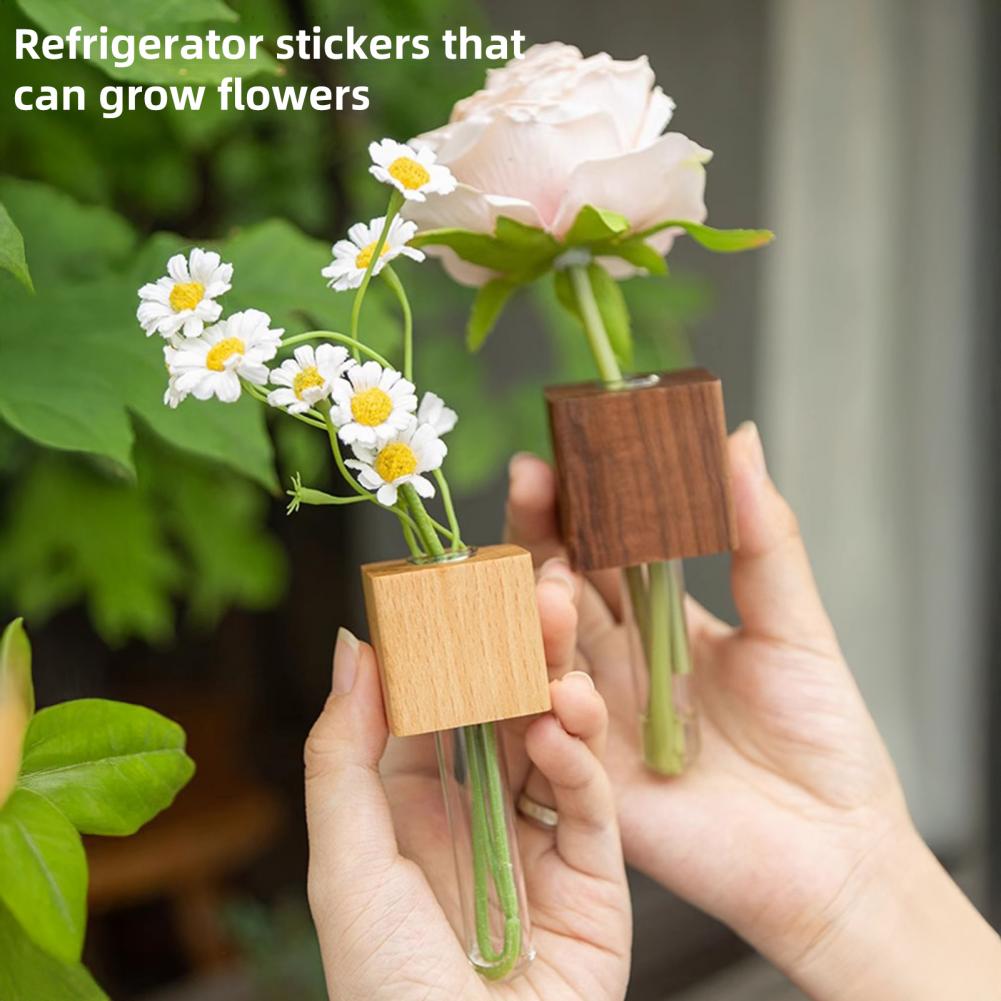 4cm Refrigerator Magnet Wooden - Propagation Station Vase ulasan dan harga